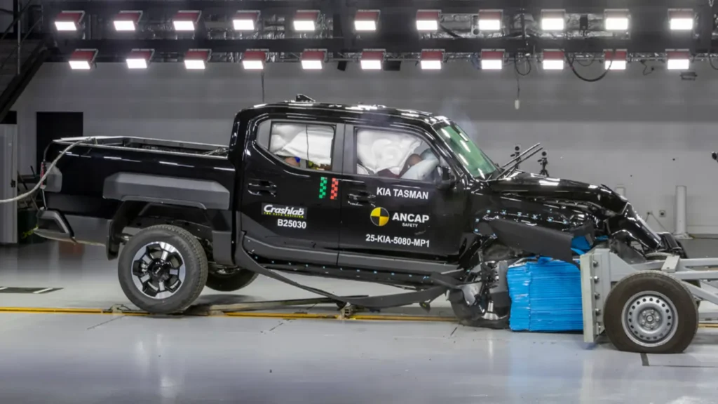 Kia tasman ancap testing