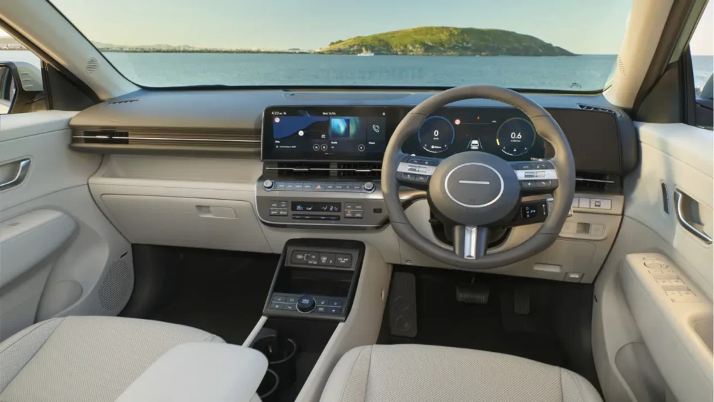 Hyundai Kona elite interior specs