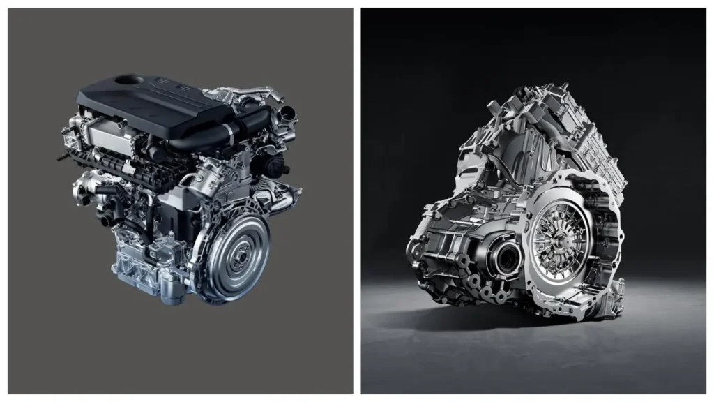 Omoda 9 plug-in Hybrid powertrain