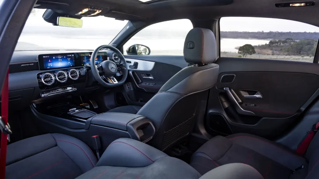 A 35 sedan Edition R interiors 