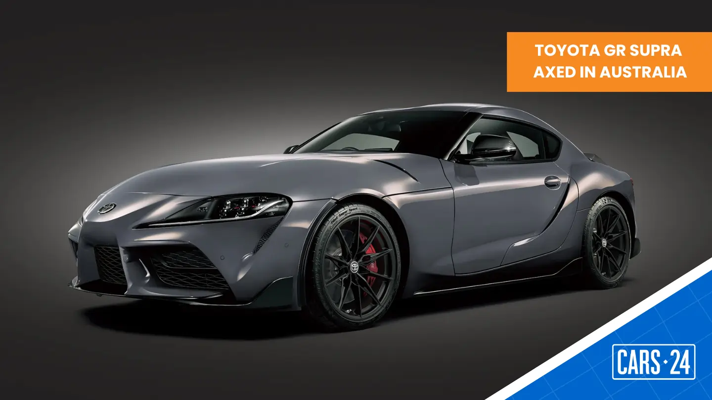 Toyota GR Supra axed in Australian