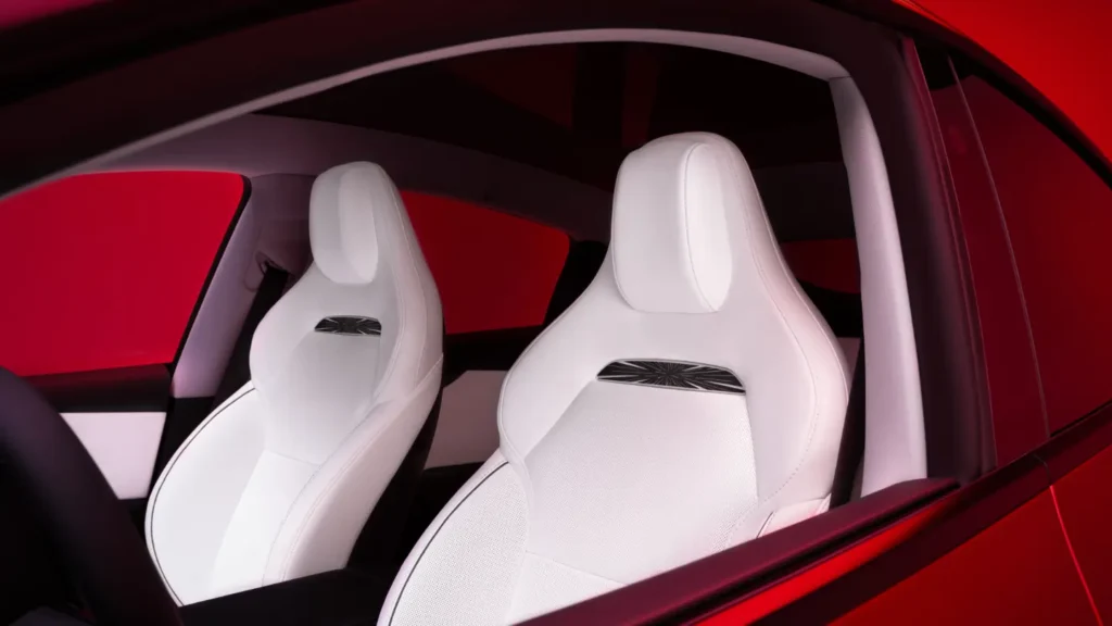 Tesla Model Y Performance Interior updates
