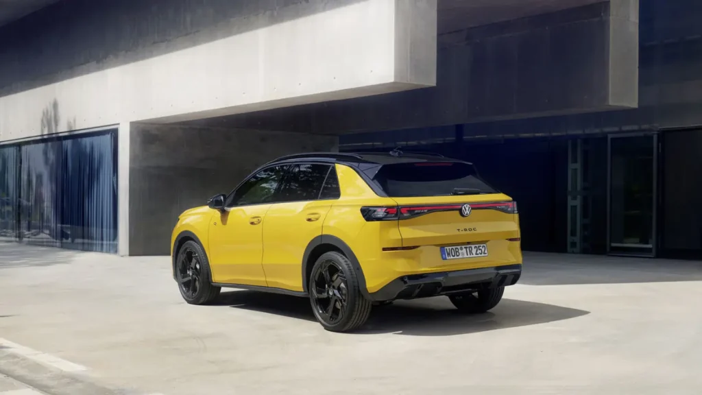 The new Volkswagen T-Roc launching in Europe from €30,845.