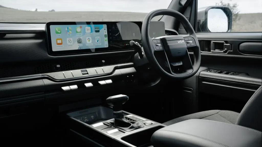 Kia Tasman cab-chassis interiors