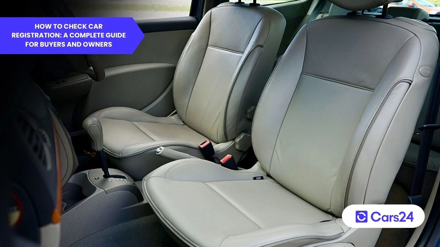 Car registration check guide for buyers and owners