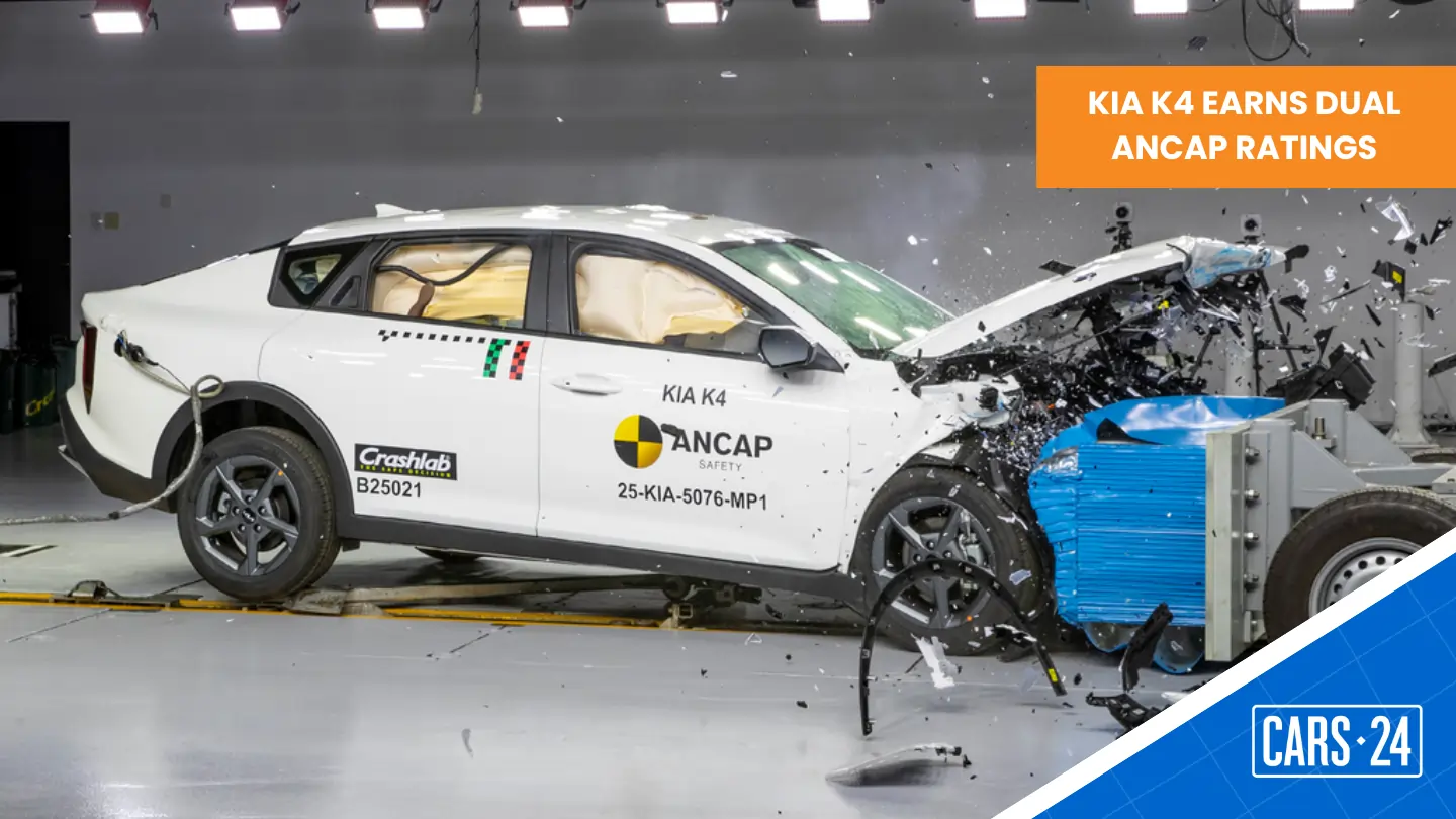 Kia K4 receives dual ANCAP safety ratings