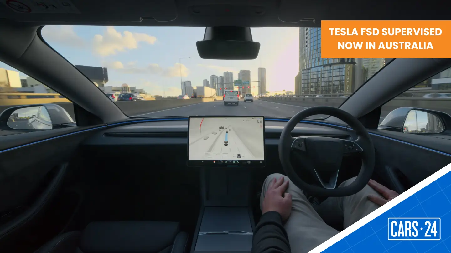 Tesla full self driving supervised