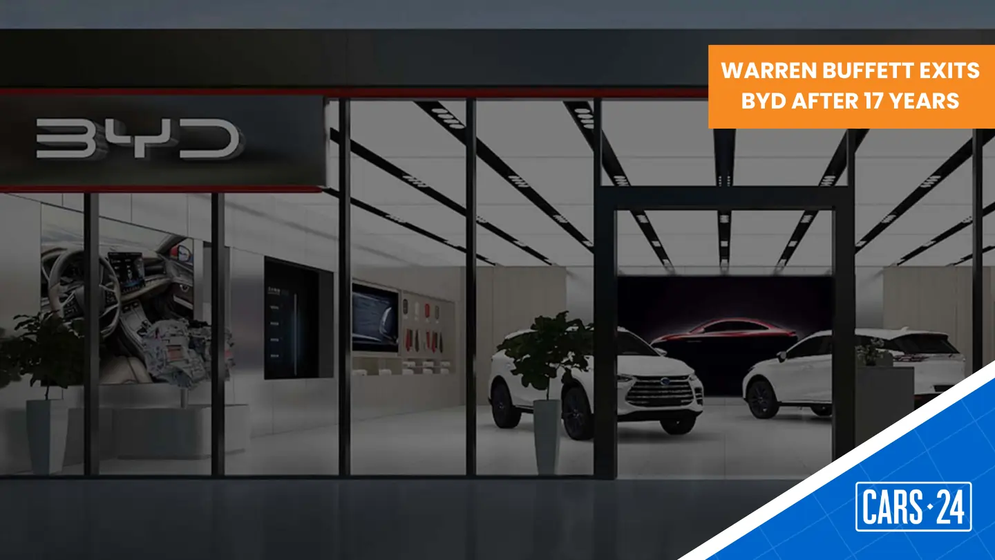 Warren Buffett exits BYD after 17 years