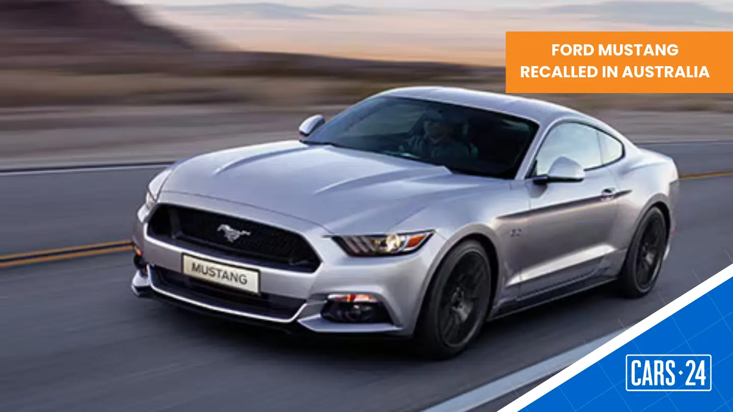 FORD RECALLS 7,222 UNITS OF MUSTANG (1)