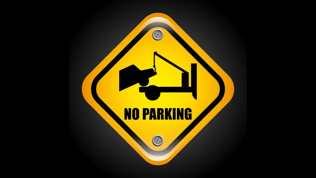 no parking in loading zone