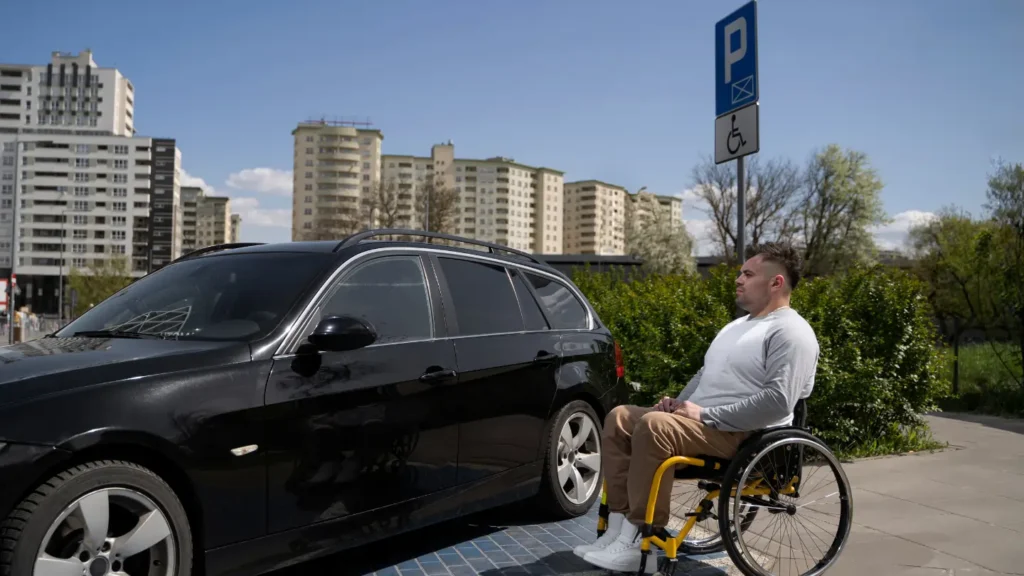 Disabled parking