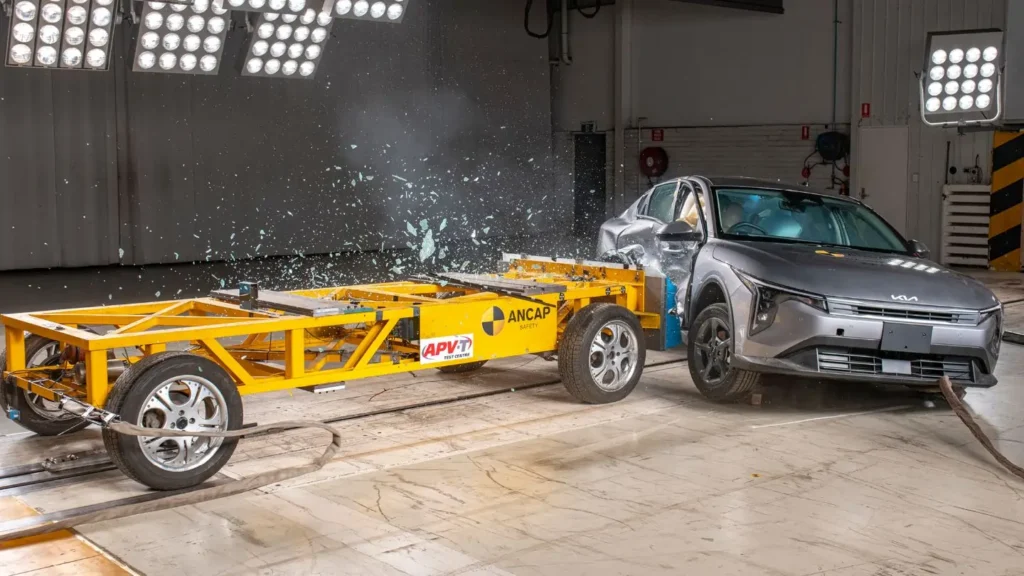 Kia K4 receives dual ANCAP safety ratings