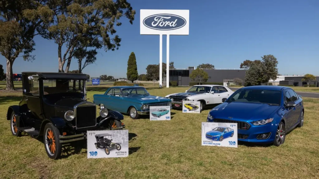 Ford Australia Centenary marked with limited-edition stamp collection