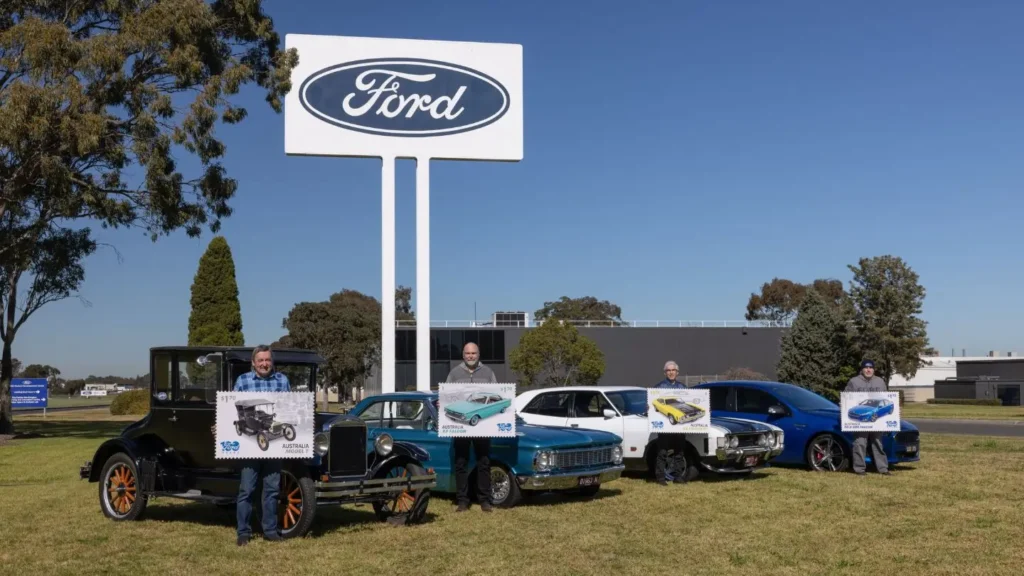 Ford Australia Centenary marked with limited-edition stamp collection