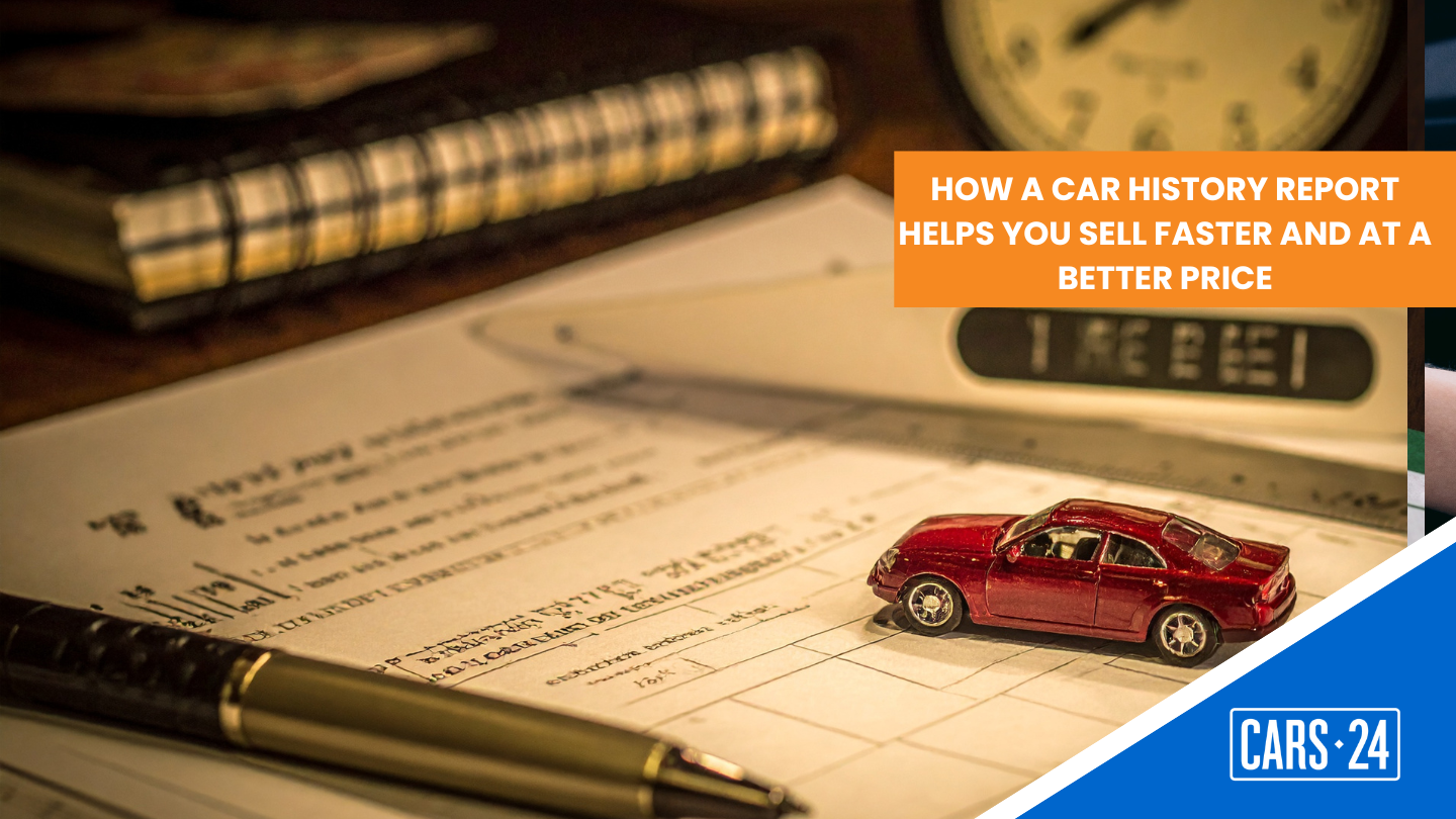 How a car history report helps you sell faster and at a better price