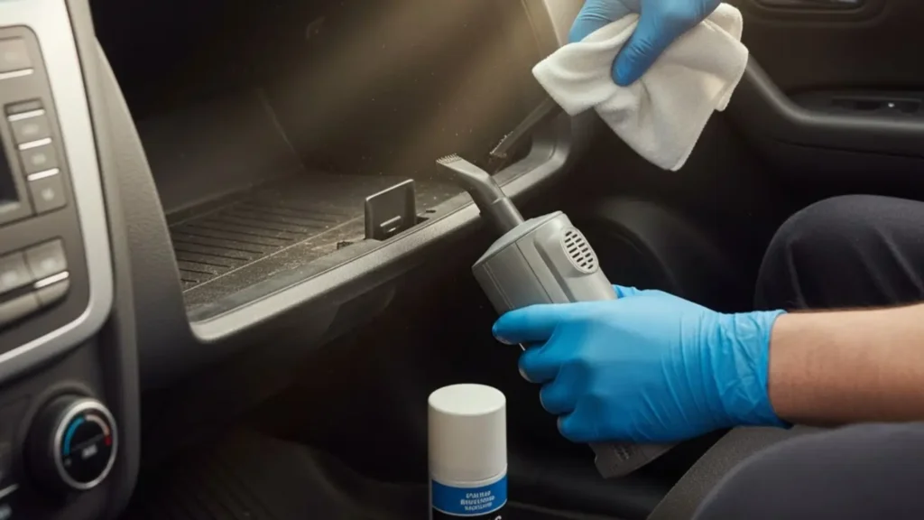 clean cabin air filter