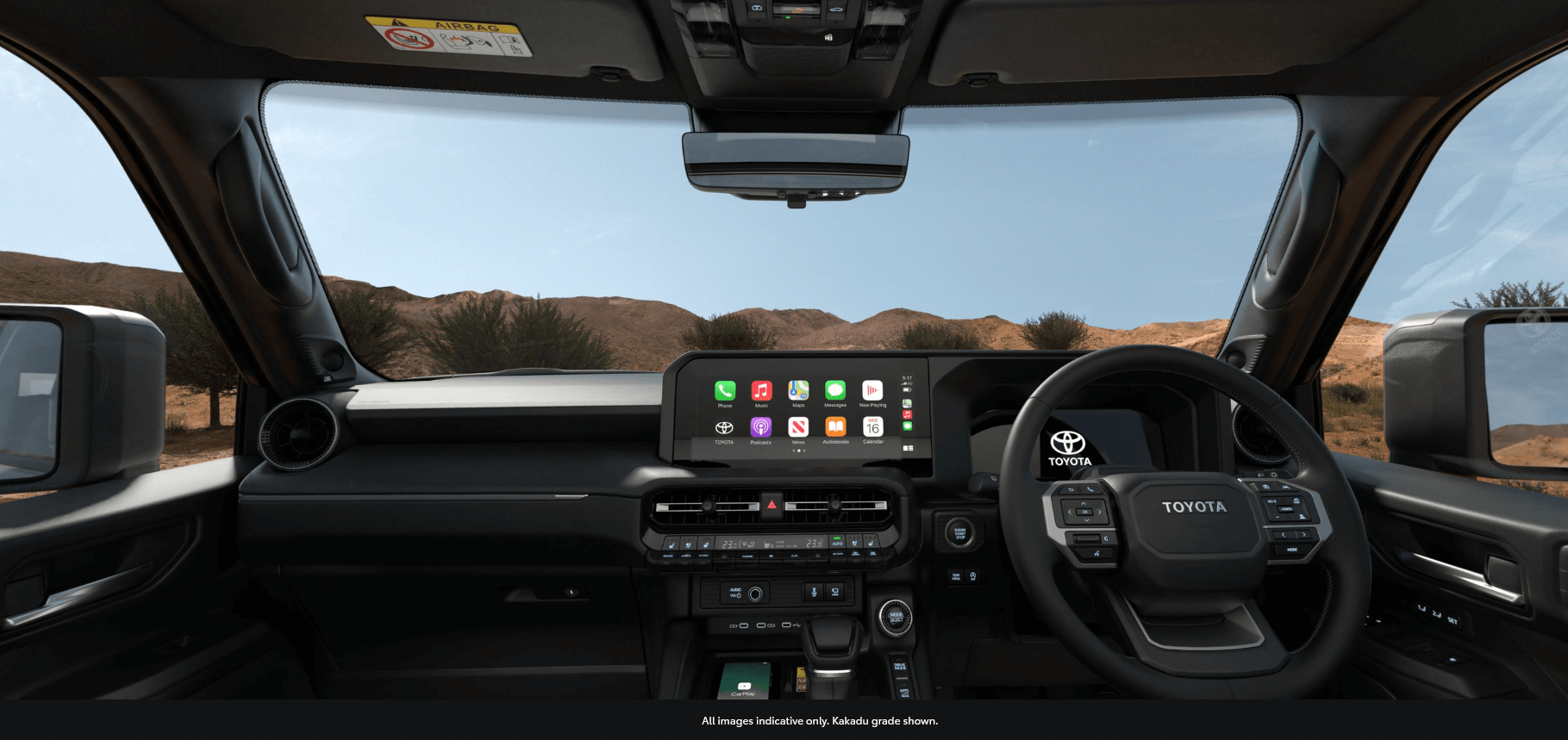 Toyota Prado interior