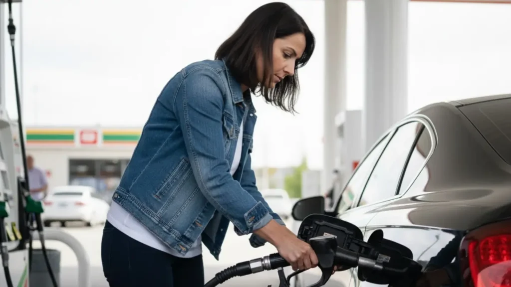 incorrect fuel in car