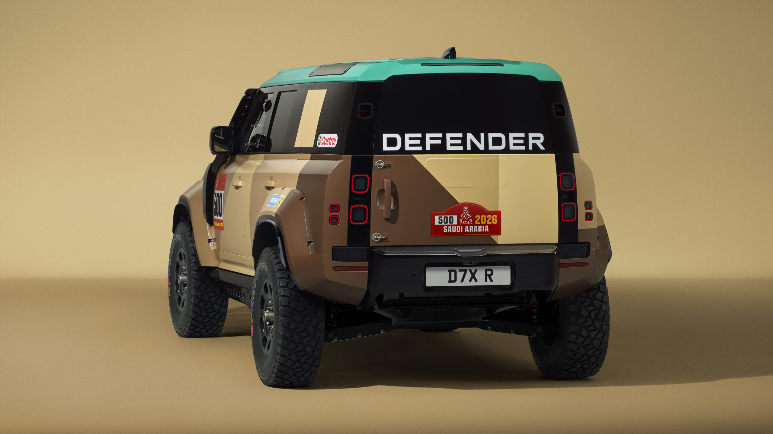 Defender Dakar D7X back