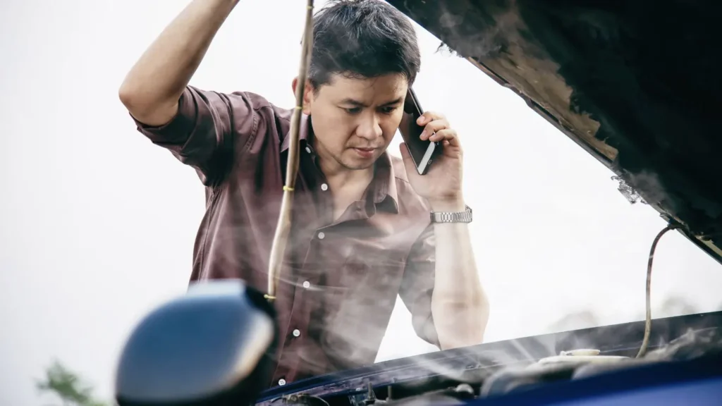 car overheating
