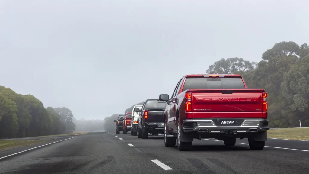 2025 large pickup safety test