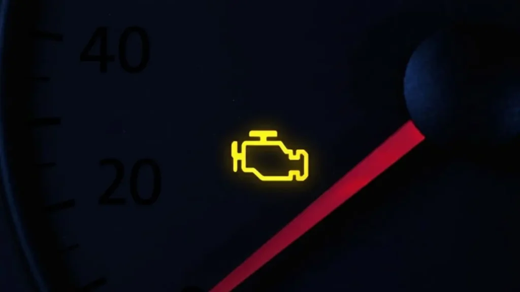 check engine light
