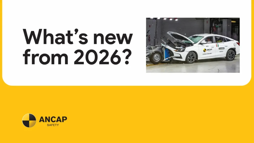 ANCAP announces new gen safety rating system from 2026