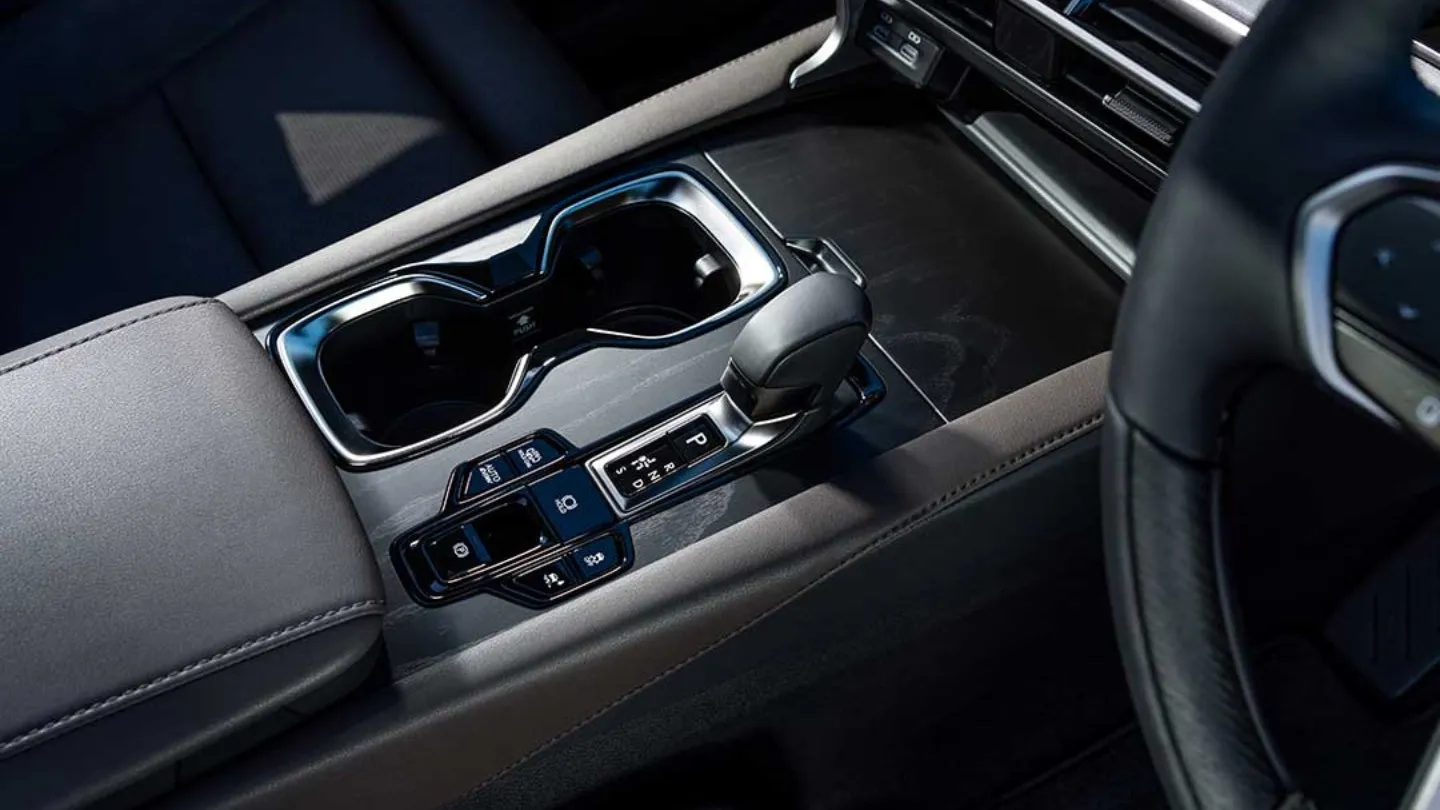 2026 Lexus RX 450h+ Luxury PHEV variant interior centre console