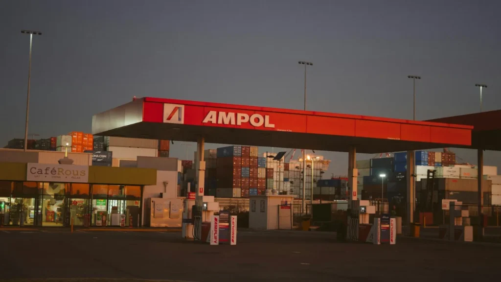 A petrol pump in Australia