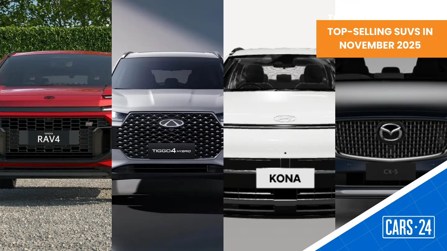 Top-selling SUVs in Australia for November 2025