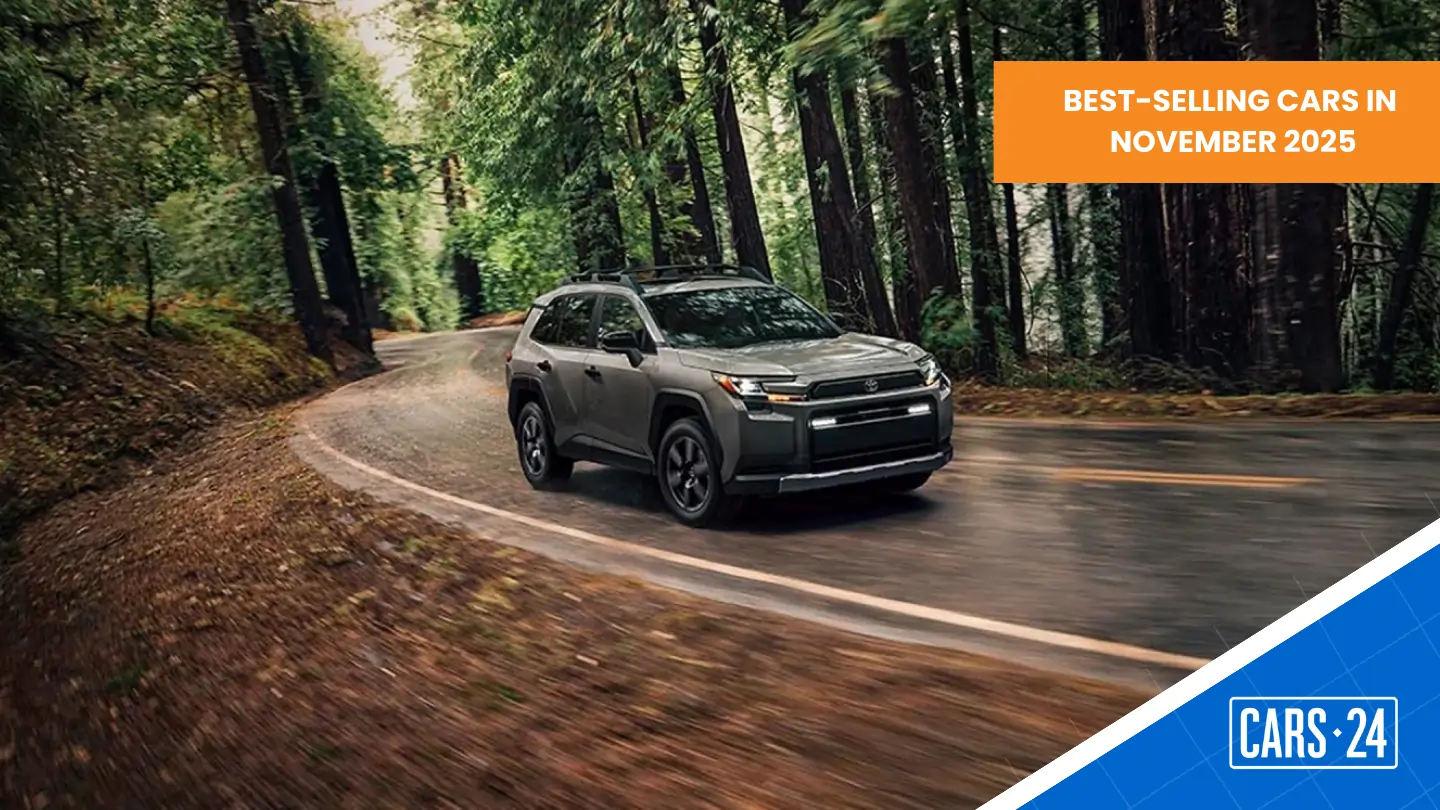 Best-selling cars in November 2025