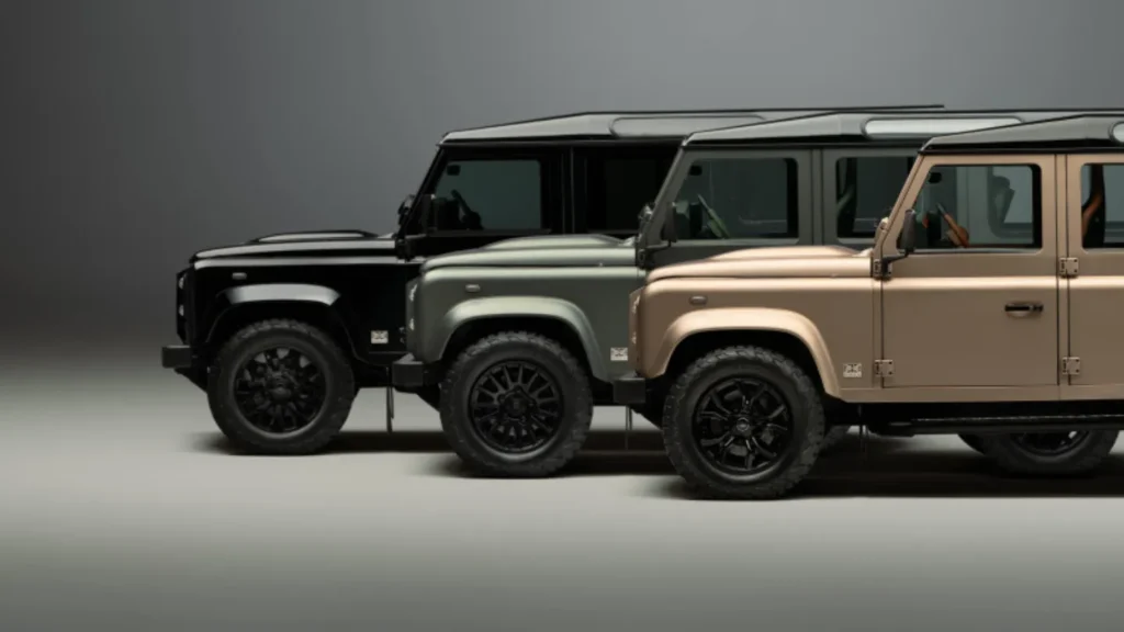 classic defender V8 octa colors