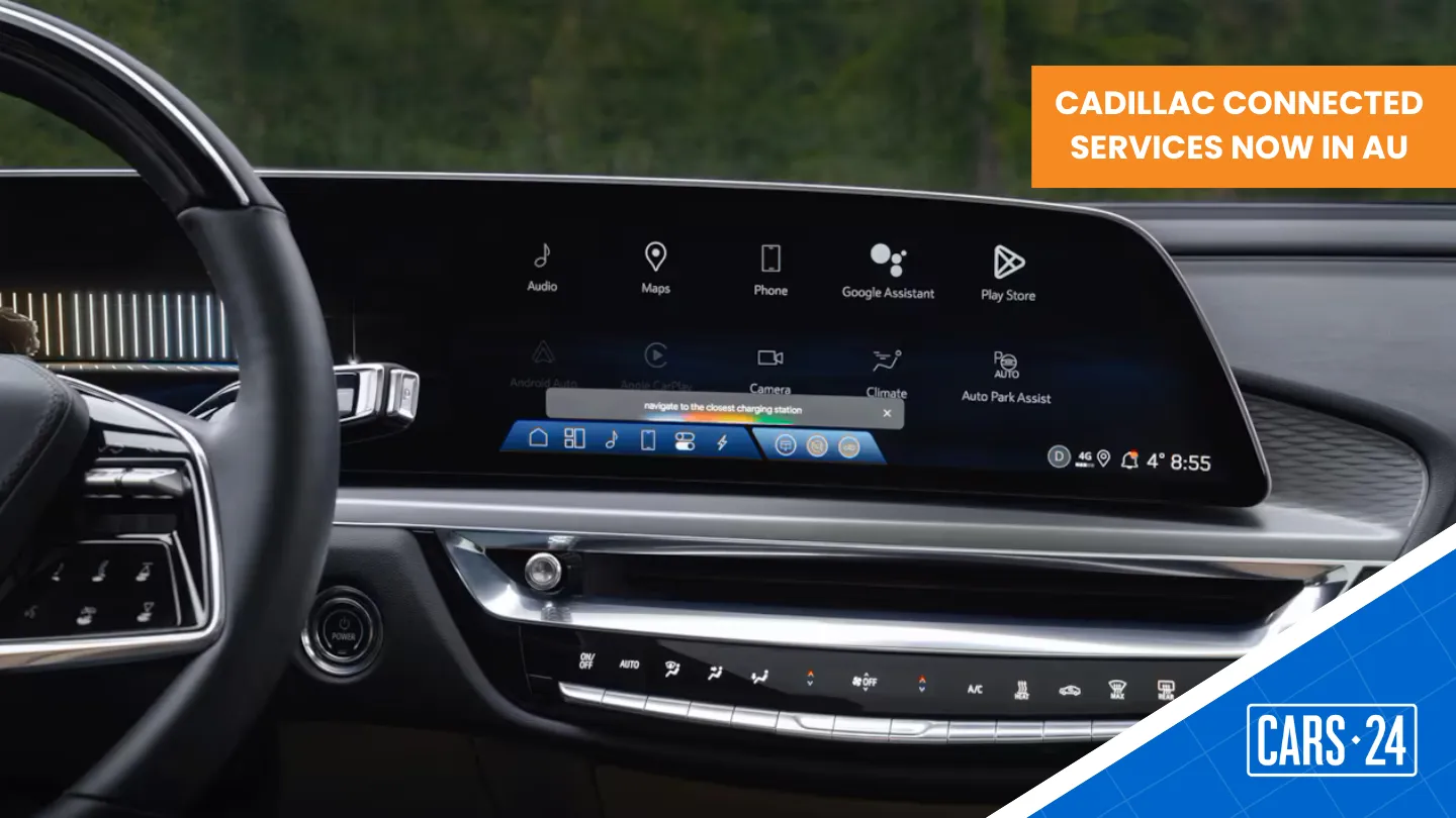 Cadillac launches Connected Services in Australia banner