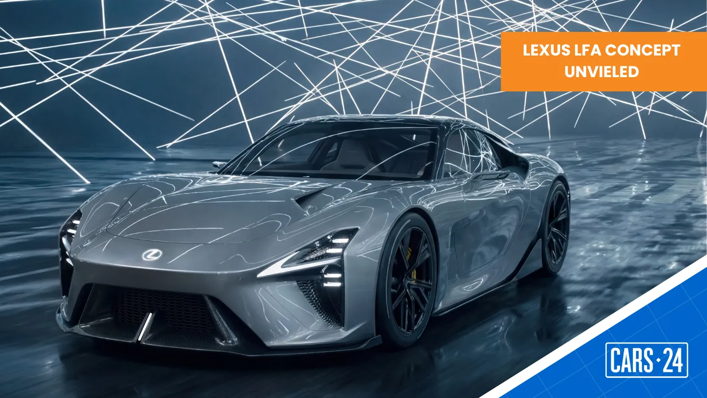 Lexus LFA Concept revealed as an all-electric supercar