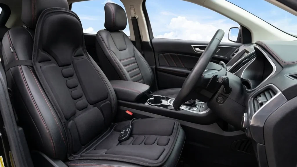 Seat massager cushion for drivers