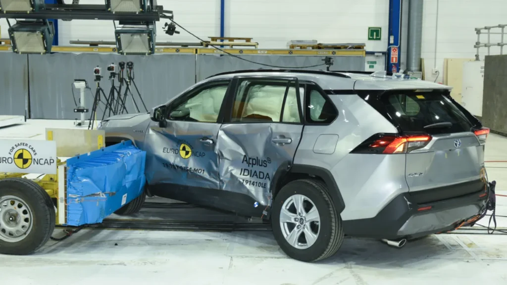 Toyota RAV4 under 2019 ANCAP safety testing