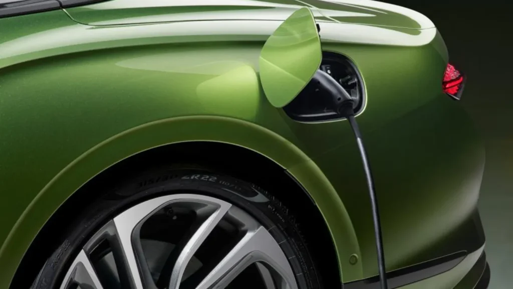 A bentley hybrid charging