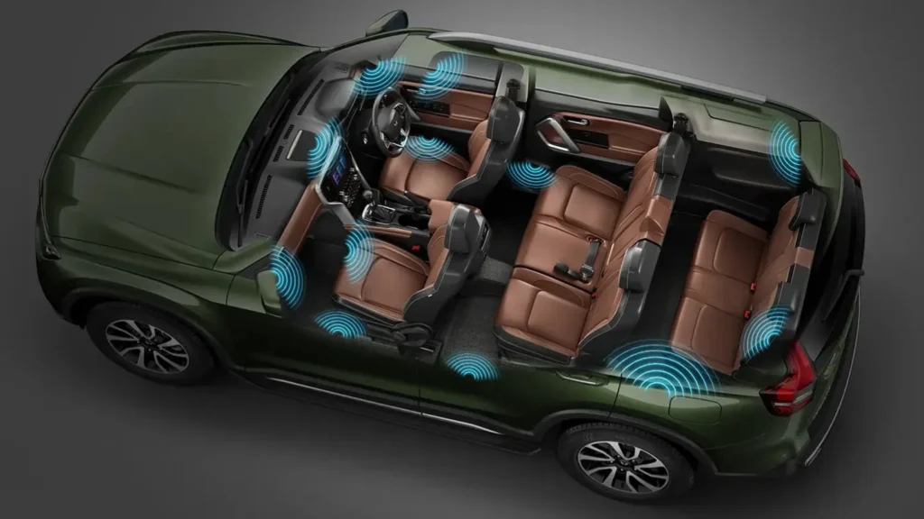 Interior of 2026 Mahindra Scorpio