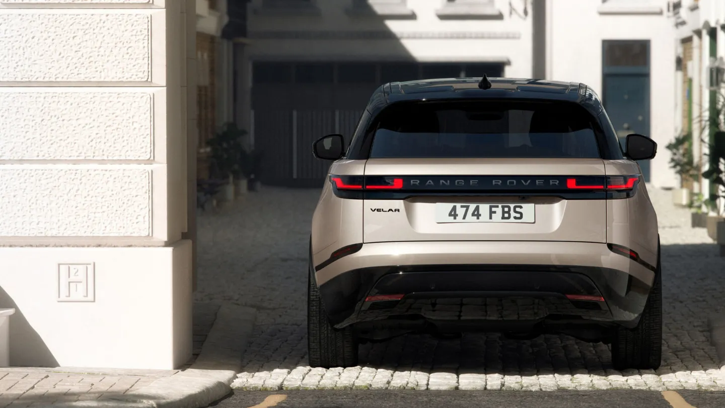 2026 Range Rover Velar Belgravia Edition rear view