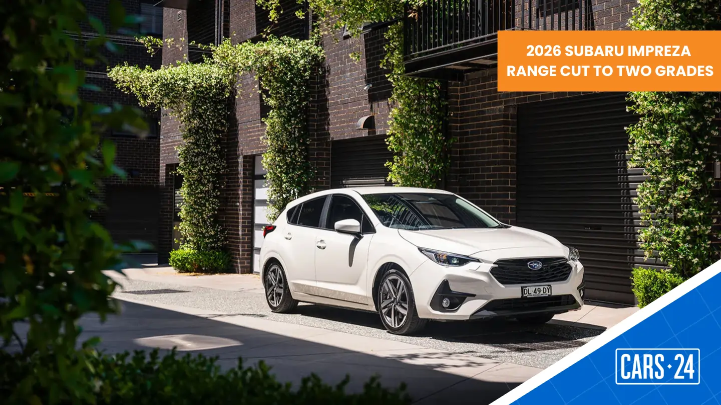 2026 Subaru Impreza Range Cut To Two Grades