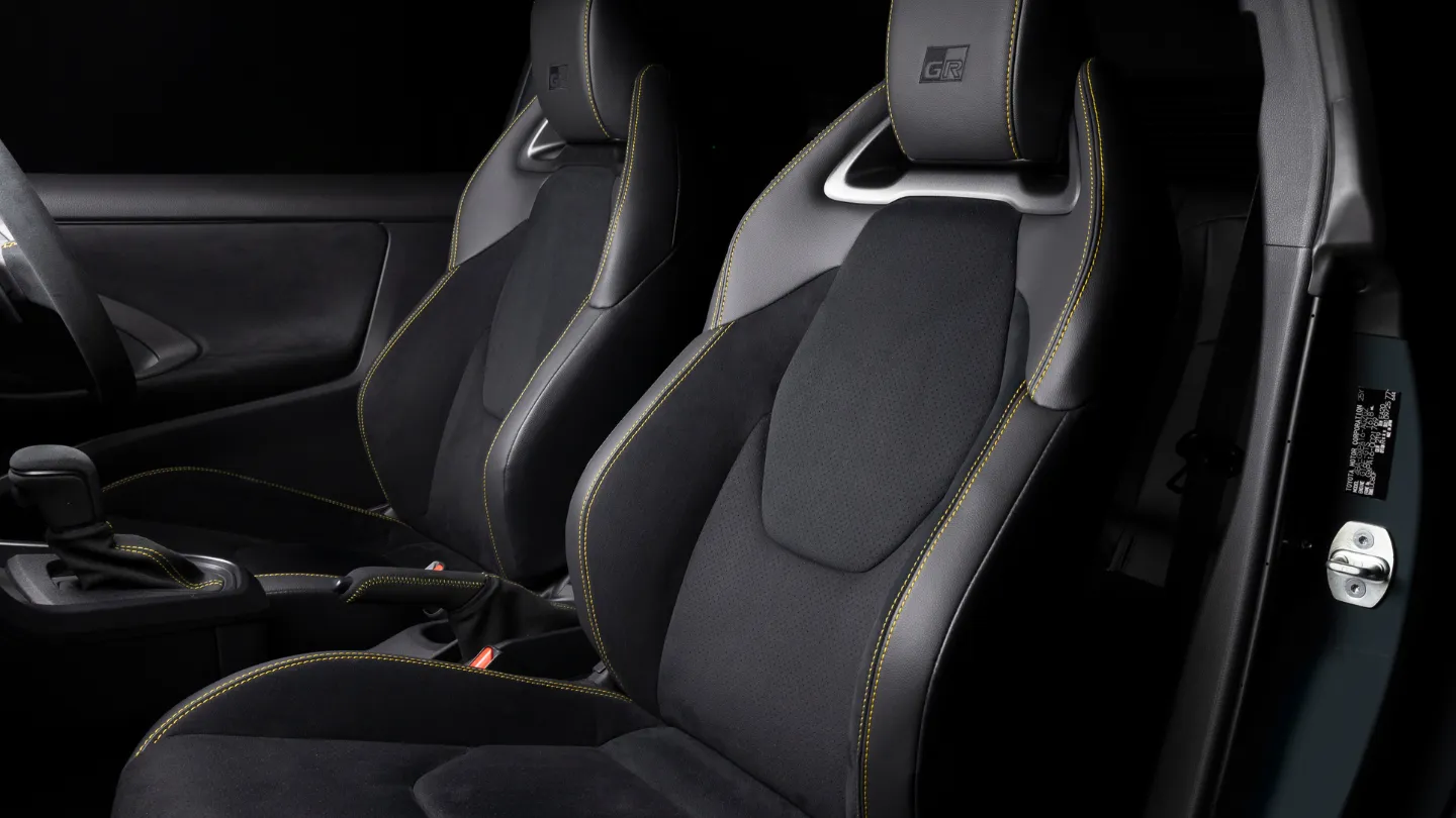 2026 Toyota GR Yaris Morizo RR seats