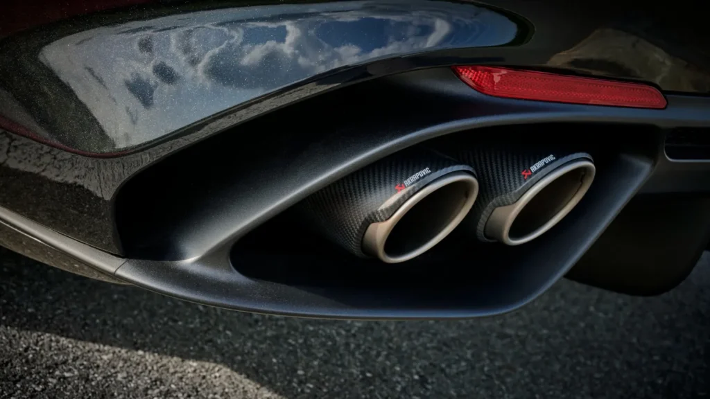 Alfa Romeo Giulia Quadrifoglio Estrema exhaust