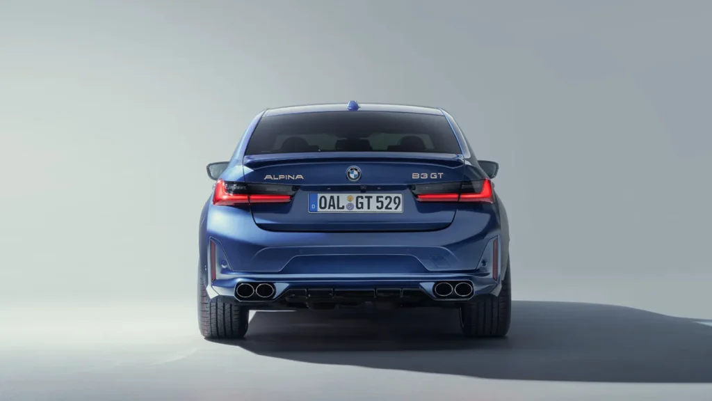 Alpina B3 GT from the back