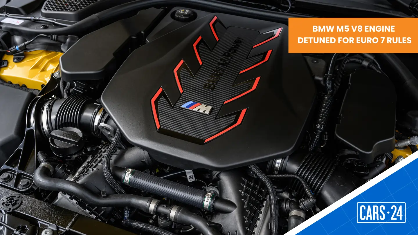 BMW M5 V8 engine detuned for Euro 7 emissions rules