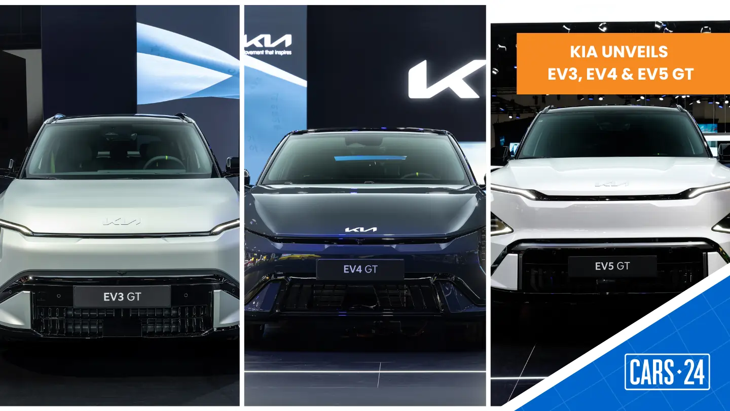 Kia EV3 GT, EV4 GT and EV5 GT