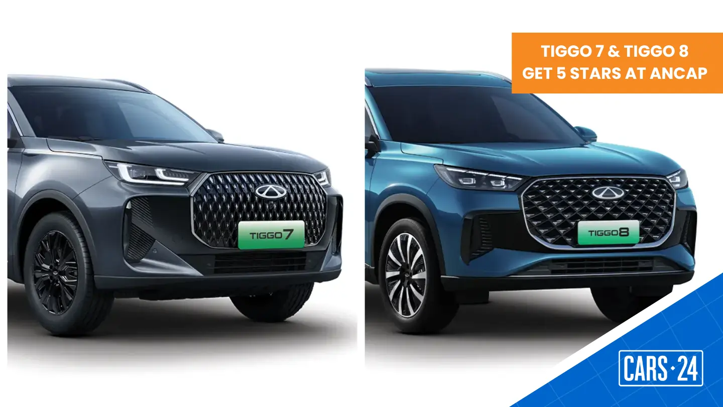 Chery Tiggo 7 and 8 ancap rating