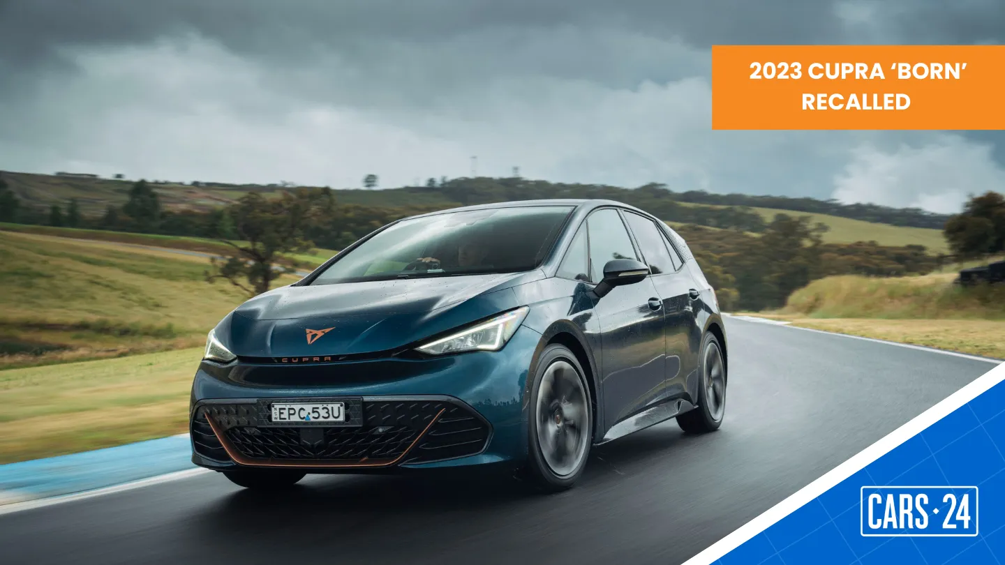 Cupra Born EV recalled in Australia over fire hazard banner