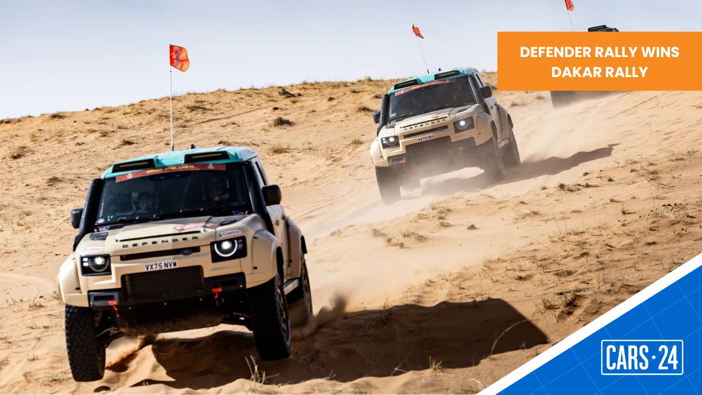 Defender Rally makes historic Dakar Rally win banner