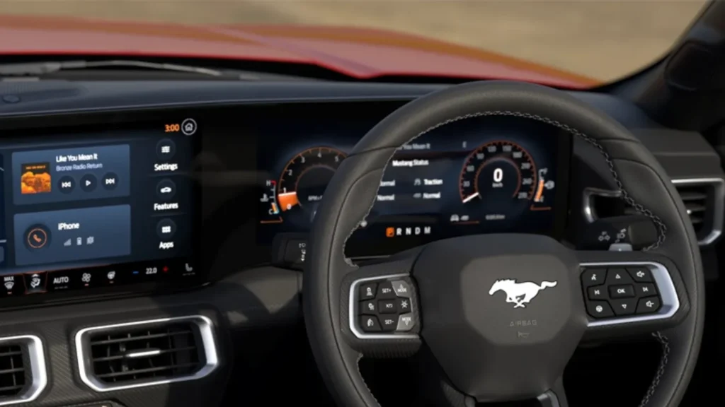 Ford mustang centre console