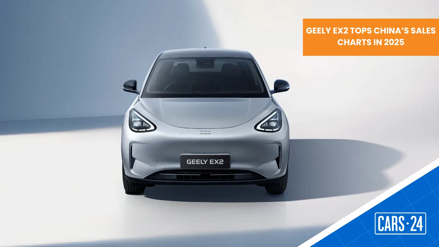 Geely EX2 becomes China’s best-selling car in 2025